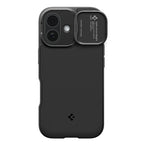 Spigen Optik Armor MagSafe dėklas iPhone 17 - juodas