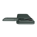 Spigen Optik Armor MagSafe Dėklas, skirtas iPhone 17 Pro - žalias