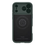 Spigen Optik Armor MagSafe Dėklas, skirtas iPhone 17 Pro - žalias