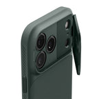 Spigen Optik Armor MagSafe Dėklas, skirtas iPhone 17 Pro - žalias