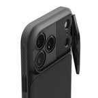Spigen Optik Armor MagSafe dėklas iPhone 17 Pro - juodas