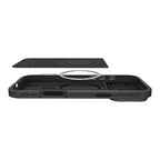 Spigen Optik Armor MagSafe dėklas iPhone 17 Pro - juodas