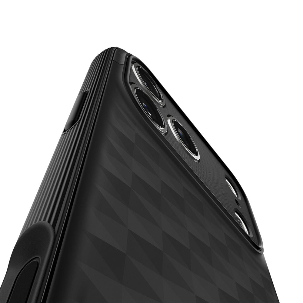 Spigen Parallax S MagSafe dėklas iPhone 17 Pro – juodas