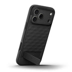 Spigen Parallax S MagSafe dėklas iPhone 17 Pro Max – matinis juodas