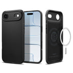Spigen Thin Fit MagSafe dėklas iPhone 17 Air – juodas