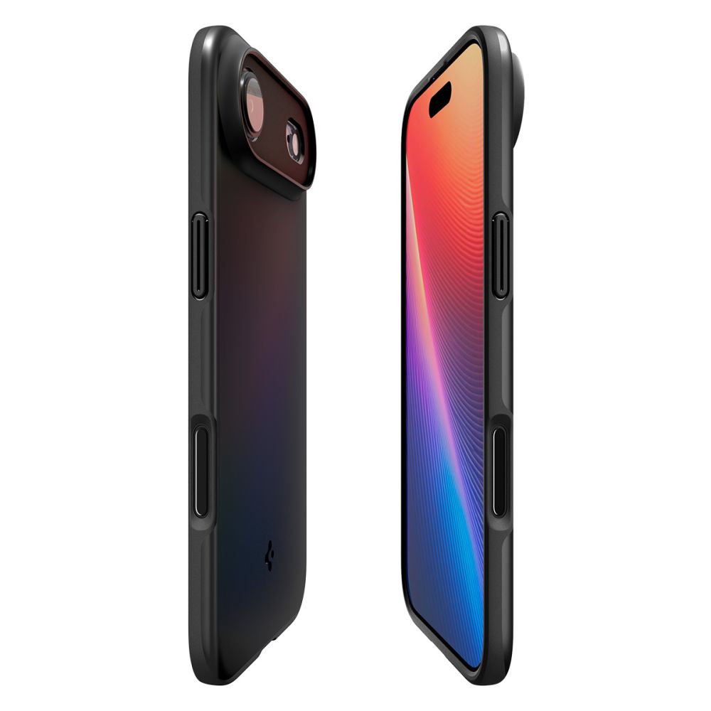 Spigen Thin Fit MagSafe dėklas iPhone 17 Air – juodas