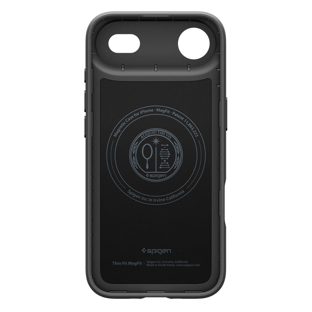 Spigen Thin Fit MagSafe dėklas iPhone 17 Air – juodas