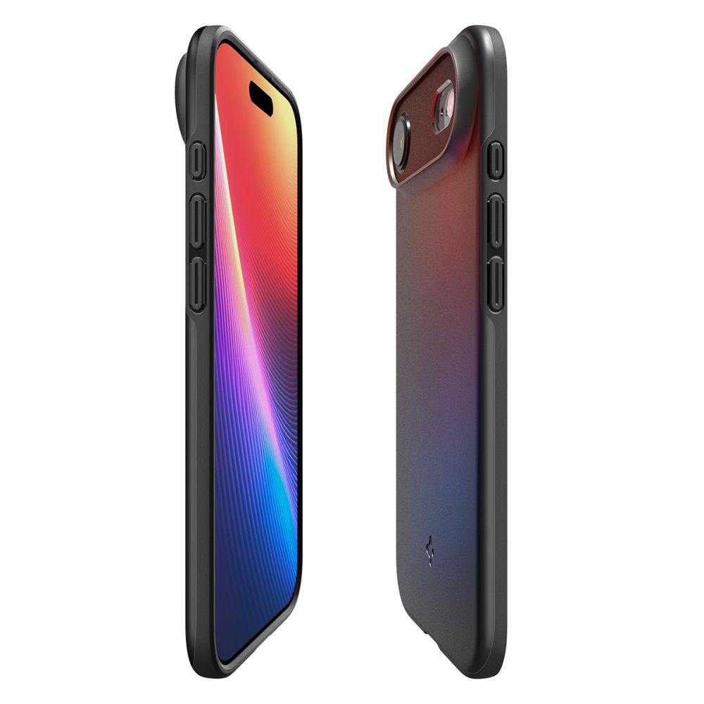 Spigen Thin Fit MagSafe dėklas iPhone 17 Air – juodas