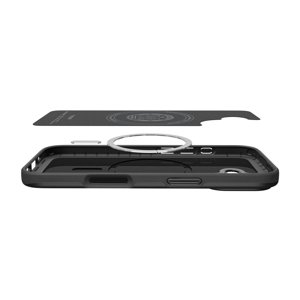 Spigen Thin Fit MagSafe dėklas iPhone 17 – juodas