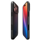 Spigen Thin Fit MagSafe dėklas iPhone 17 Pro – juodas