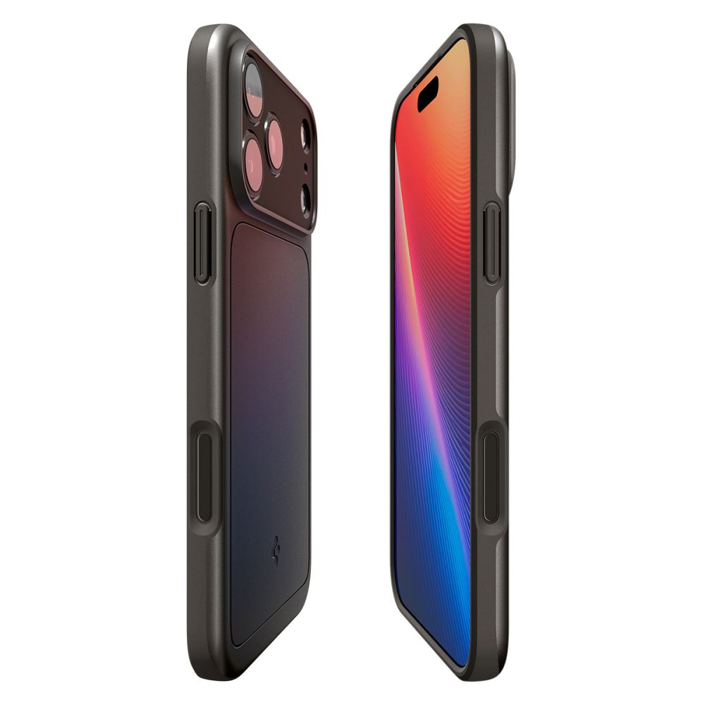 Spigen Thin Fit MagSafe dėklas iPhone 17 Pro – pilkas