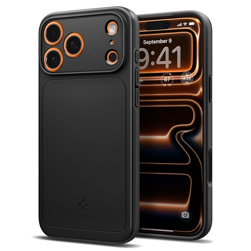 Spigen Thin Fit MagSafe dėklas iPhone 17 Pro Max – juodas