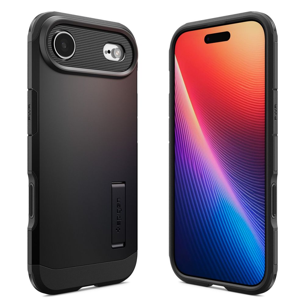 Spigen Tough Armor T MagSafe dėklas iPhone 17 Air – juodas