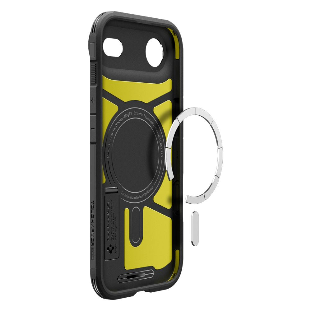 Spigen Tough Armor T MagSafe dėklas iPhone 17 Air – juodas