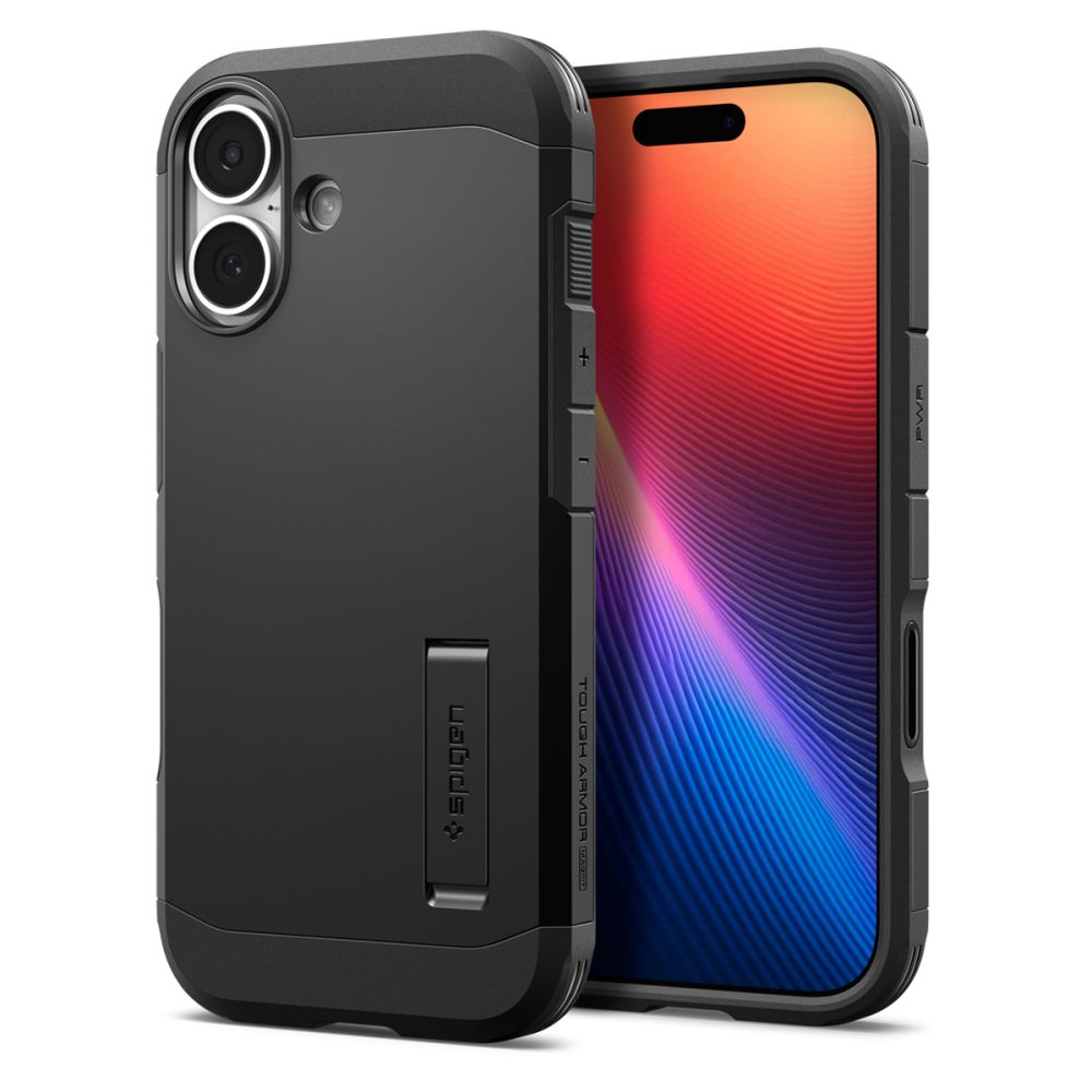 Spigen Tough Armor T MagSafe dėklas iPhone 17 – juodas