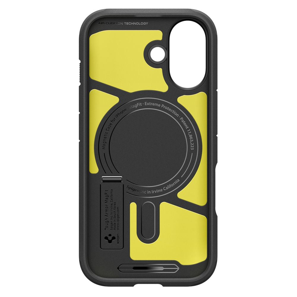 Spigen Tough Armor T MagSafe dėklas iPhone 17 – juodas
