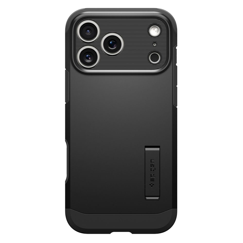Spigen Tough Armor „T“ MagSafe dėklas iPhone 17 Pro – juodas