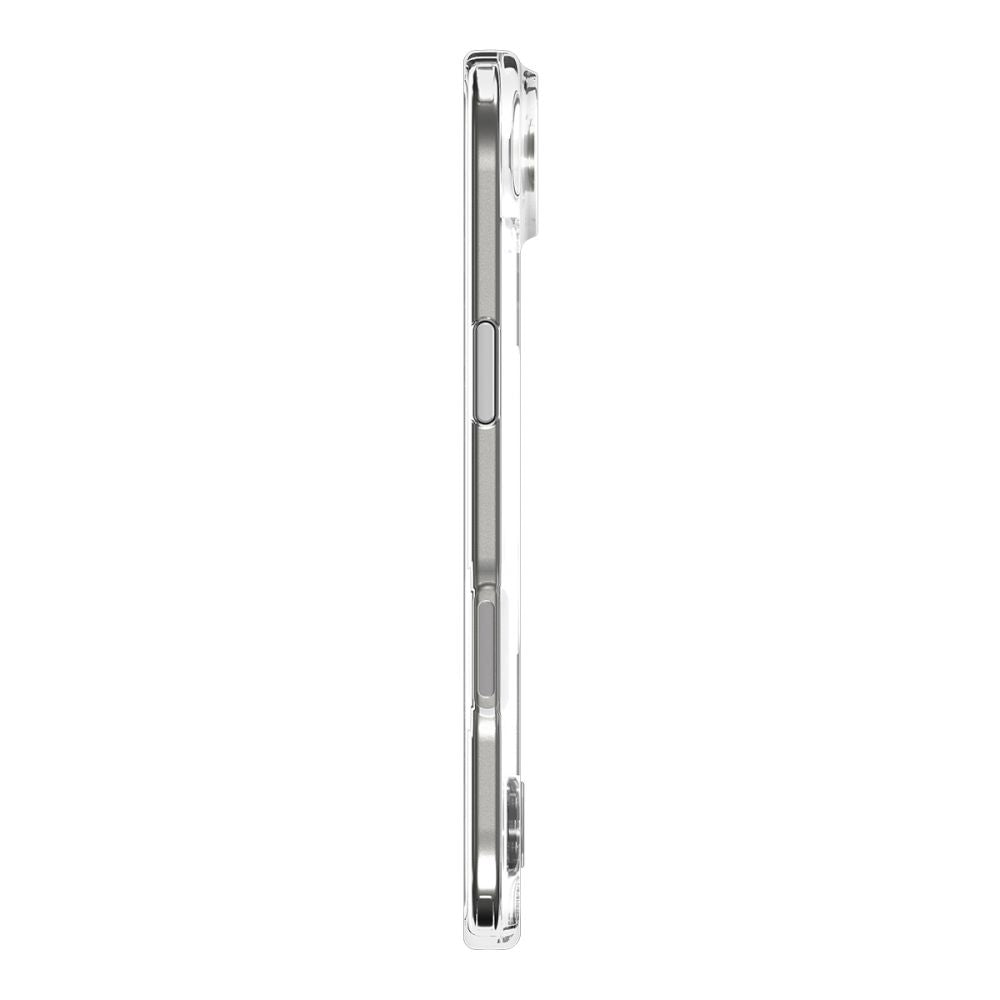 Spigen Ultra Hybrid S MagSafe dėklas iPhone 17 Air – skaidrus/baltas