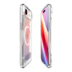 Spigen Ultra Hybrid S MagSafe dėklas iPhone 17 Air – skaidrus/baltas