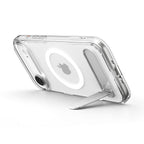 Spigen Ultra Hybrid S MagSafe dėklas iPhone 17 Air – skaidrus/baltas