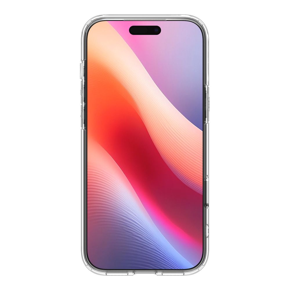 Spigen Ultra Hybrid MagSafe dėklas iPhone 17 Pro Max – skaidrus/baltas