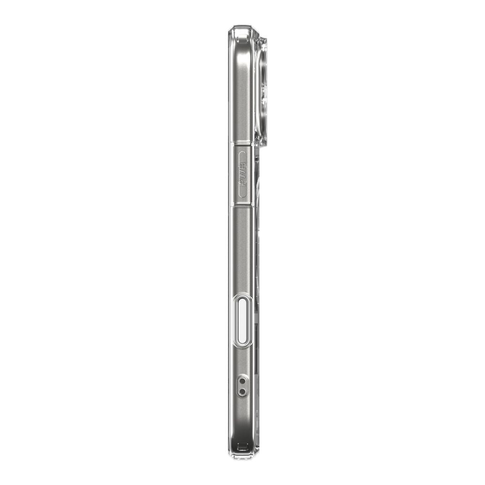 Spigen Ultra Hybrid MagSafe dėklas iPhone 17 Pro Max – skaidrus/baltas