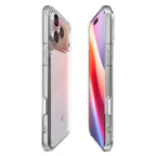 Spigen Ultra Hybrid MagSafe dėklas iPhone 17 Pro Max – skaidrus/baltas