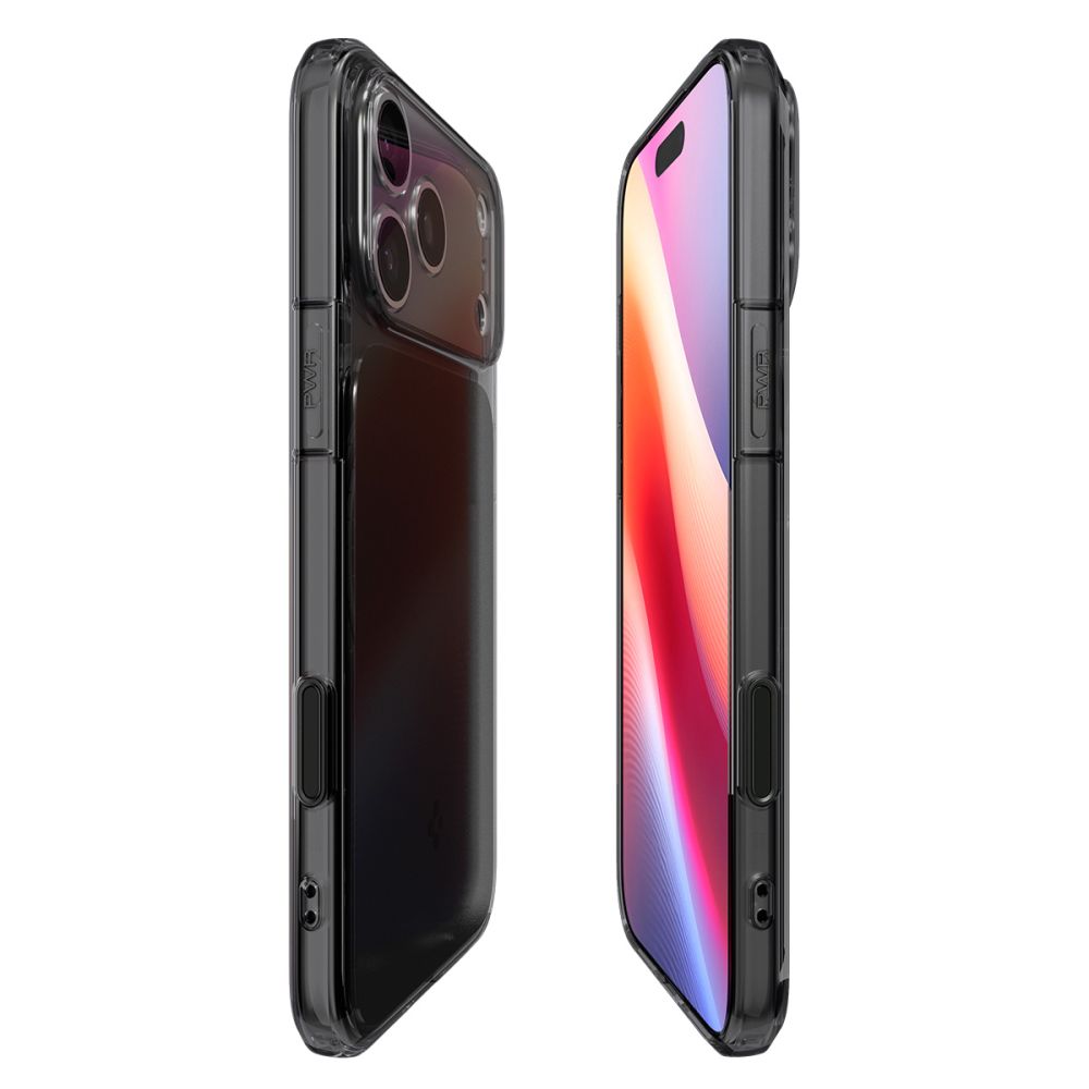Spigen Ultra Hybrid "T" MagSafe dėklas iPhone 17 Pro Max – matinis juodas