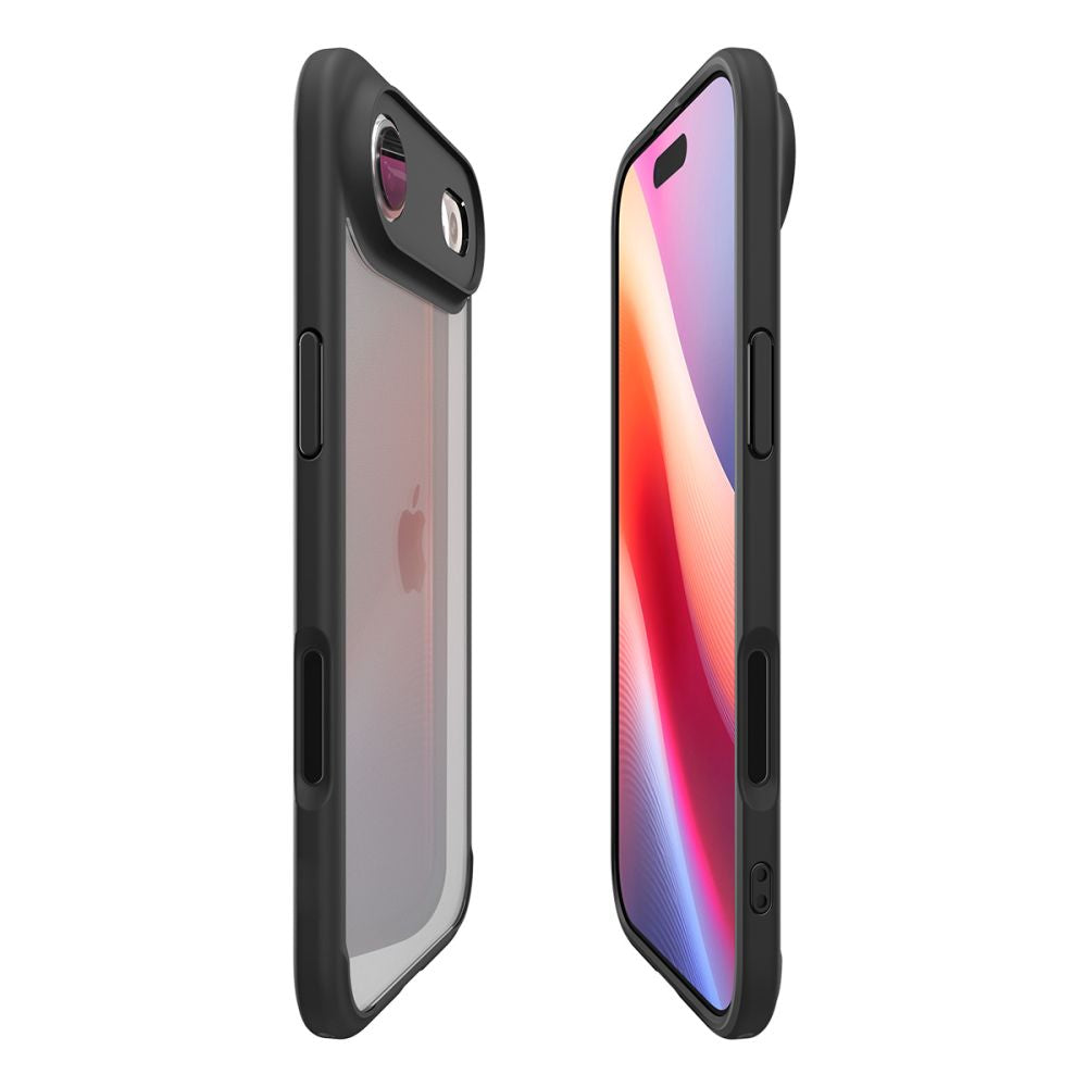 Spigen Ultra Hybrid dėklas iPhone 17 Air – juodas