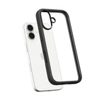 Spigen Ultra Hybrid dėklas iPhone 17 – matinė juoda