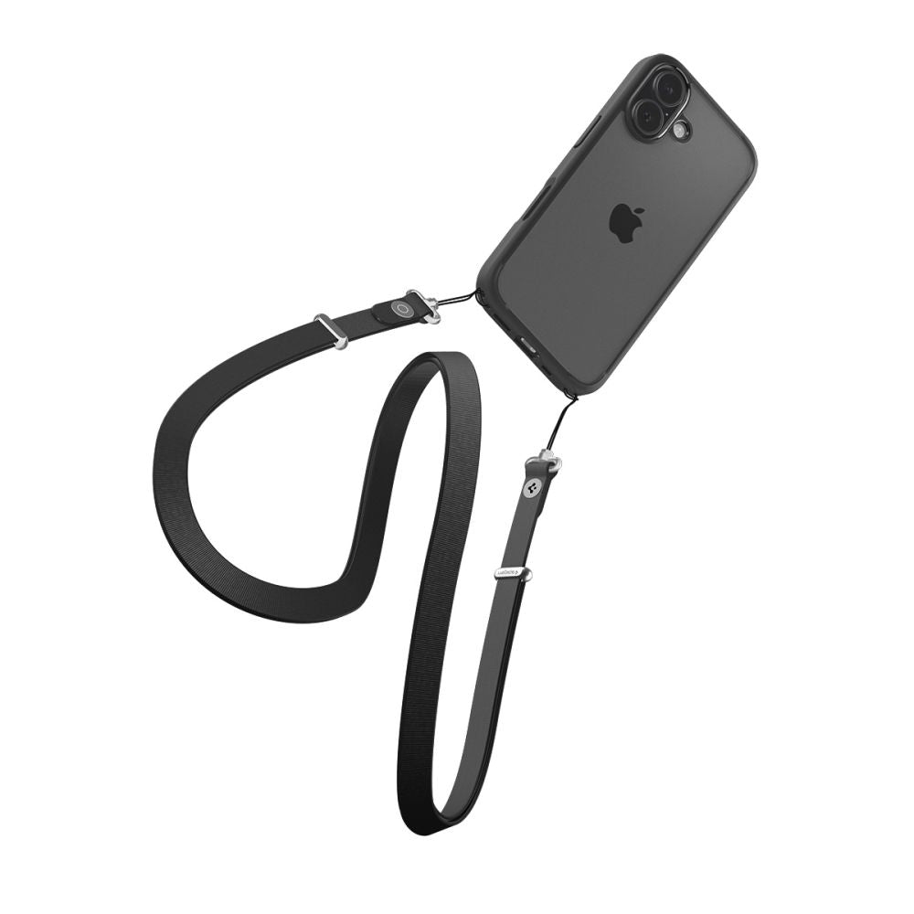 Spigen Ultra Hybrid dėklas iPhone 17 – matinė juoda