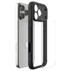 Spigen Ultra Hybrid dėklas iPhone 17 Pro – matinis juodas