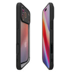 Spigen Ultra Hybrid dėklas iPhone 17 Pro Max – juodas matinis