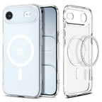 Spigen Ultra Hybrid MagSafe dėklas iPhone 17 Air – baltas