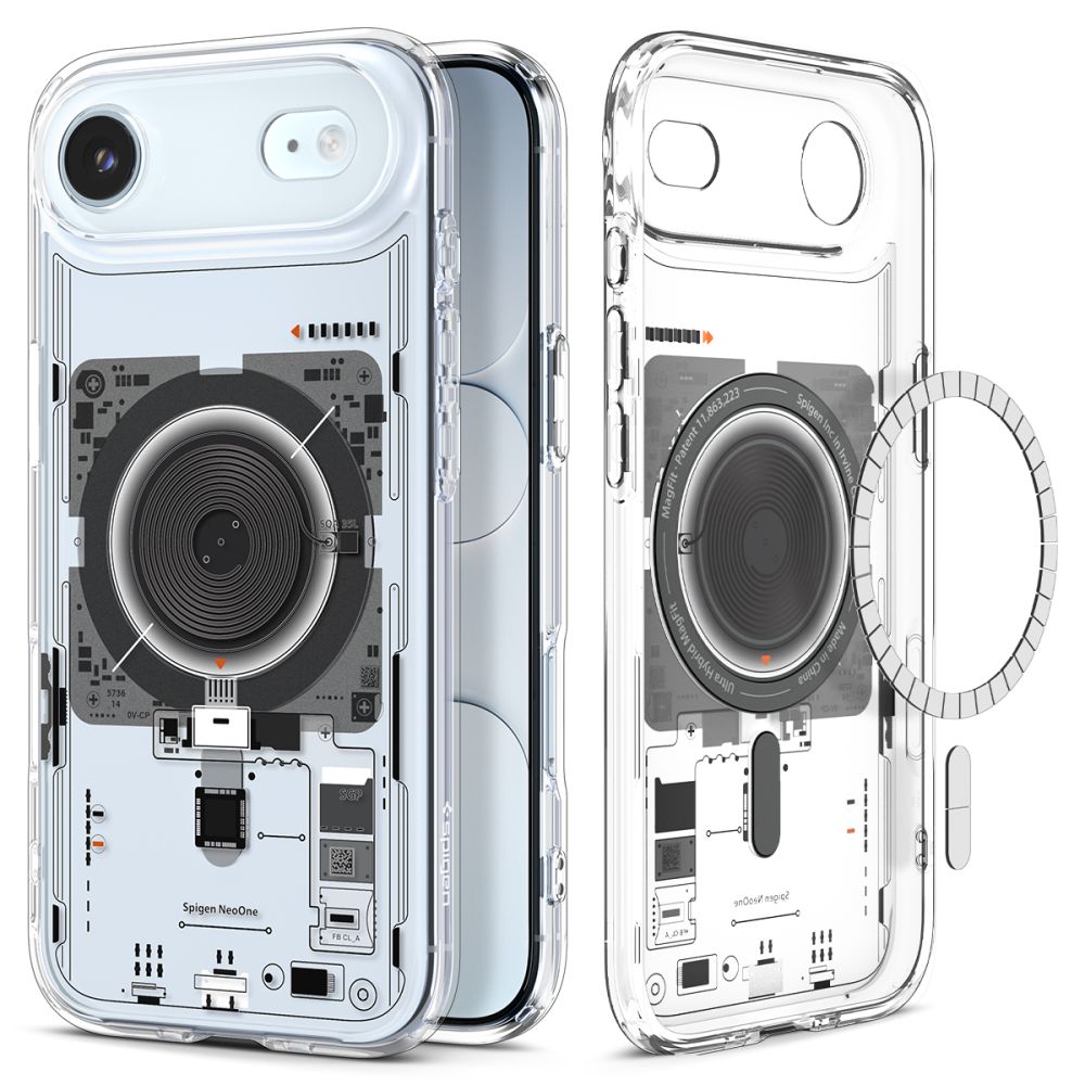 Spigen Ultra Hybrid MagSafe dėklas iPhone 17 Air – skaidrus