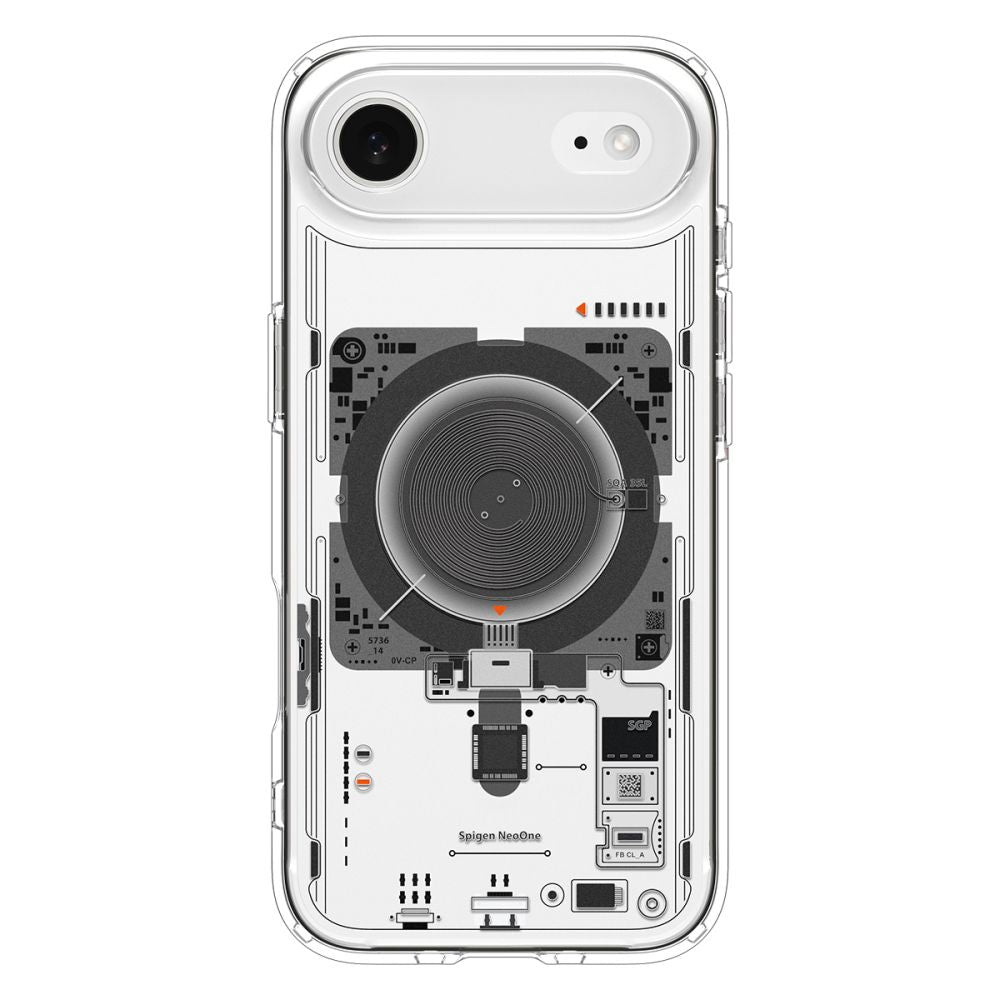 Spigen Ultra Hybrid MagSafe dėklas iPhone 17 Air – skaidrus
