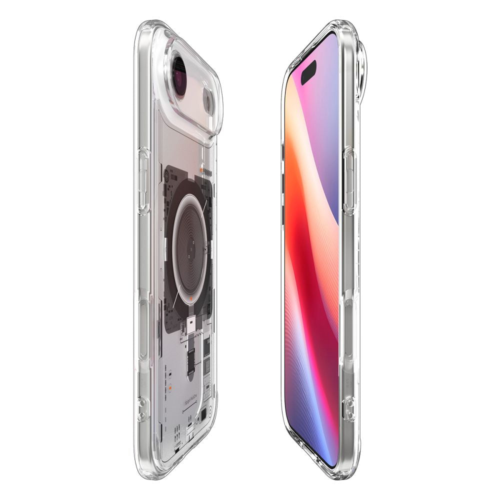 Spigen Ultra Hybrid MagSafe dėklas iPhone 17 Air – skaidrus