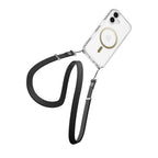 Spigen Ultra Hybrid MagSafe dėklas iPhone 17 – skaidrus, auksinis