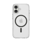 Spigen Ultra Hybrid MagSafe dėklas iPhone 17 – skaidrus pilkas