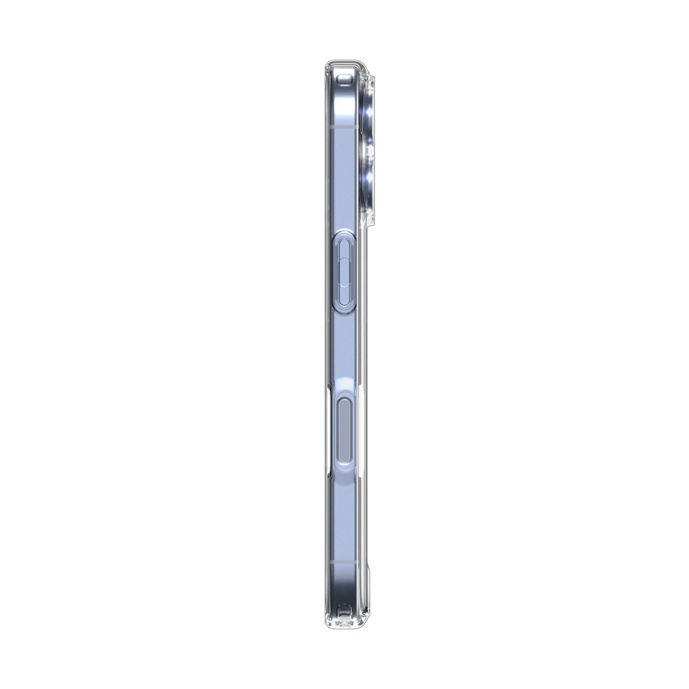Spigen Ultra Hybrid MagSafe Case for iPhone 17 - Clear and White