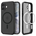 Spigen Ultra Hybrid MagSafe dėklas iPhone 17 – juodas