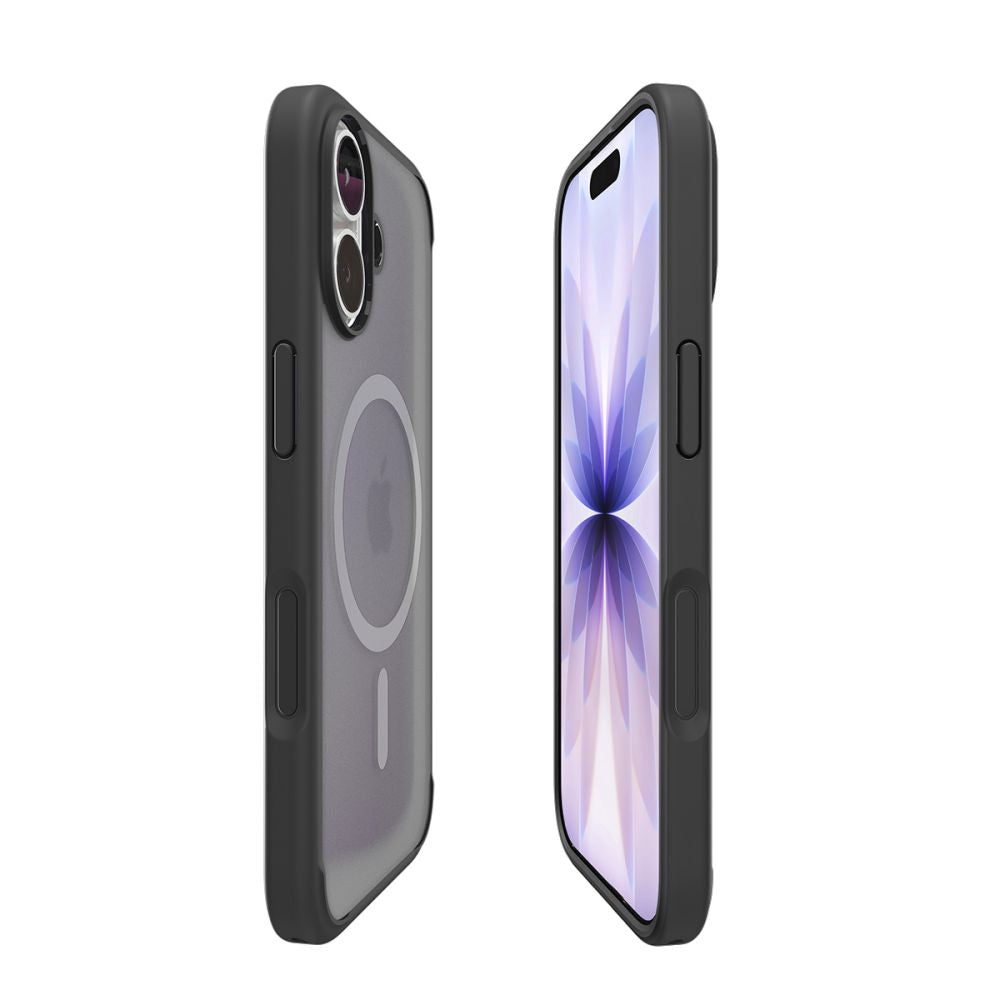 Spigen Ultra Hybrid MagSafe dėklas iPhone 17 – juodas