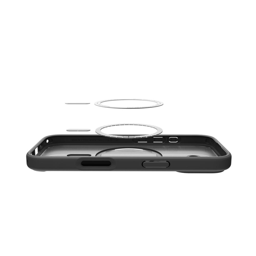 Spigen Ultra Hybrid MagSafe dėklas iPhone 17 – juodas