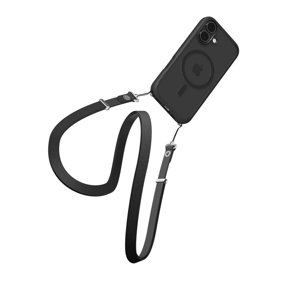 Spigen Ultra Hybrid MagSafe dėklas iPhone 17 – juodas