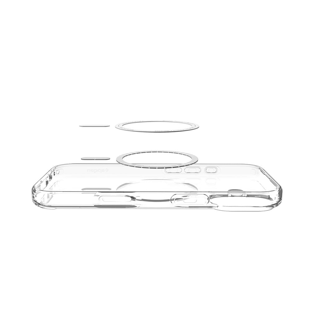 Spigen Ultra Hybrid MagSafe dėklas iPhone 17 – baltas