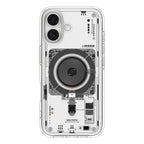 Spigen Ultra Hybrid MagSafe dėklas iPhone 17 Neo One – skaidrus