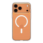 Spigen Ultra Hybrid MagSafe Dėklas, skirtas iPhone 17 Pro - Clear and White