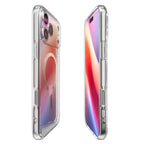 Spigen Ultra Hybrid MagSafe dėklas iPhone 17 Pro Max – skaidrus auksinis