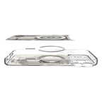 Spigen Ultra Hybrid MagSafe dėklas iPhone 17 Pro – titano, Zero One