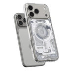 Spigen Ultra Hybrid MagSafe dėklas iPhone 17 Pro Zero One – baltas